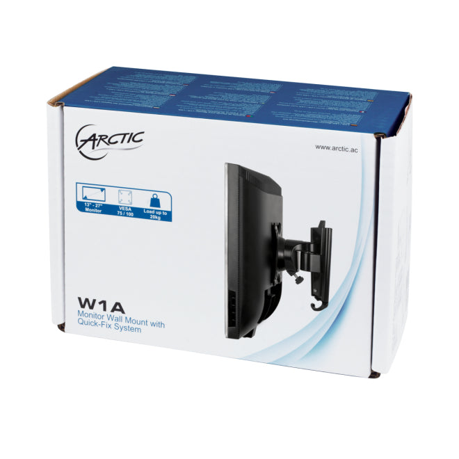 Support mural pour écran Arctic Cooling W1A 13 é 30" (20 kg max)