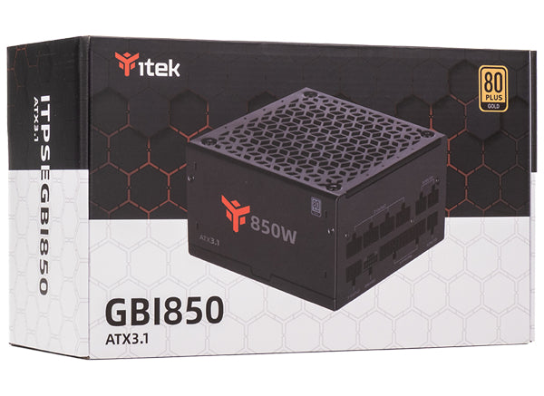 Alimentation ATX iTek GBI - 850W (Noir)