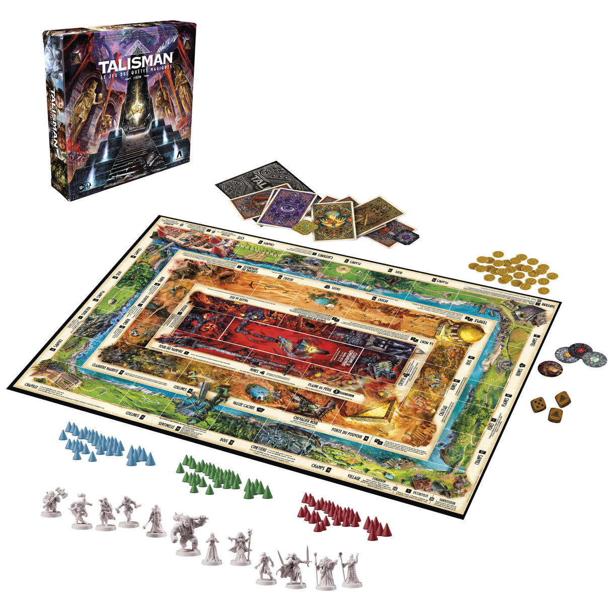 Talisman Le jeu des quetes magiques, 5e édition, Jeux de société de rôle, a partir de 14 ans