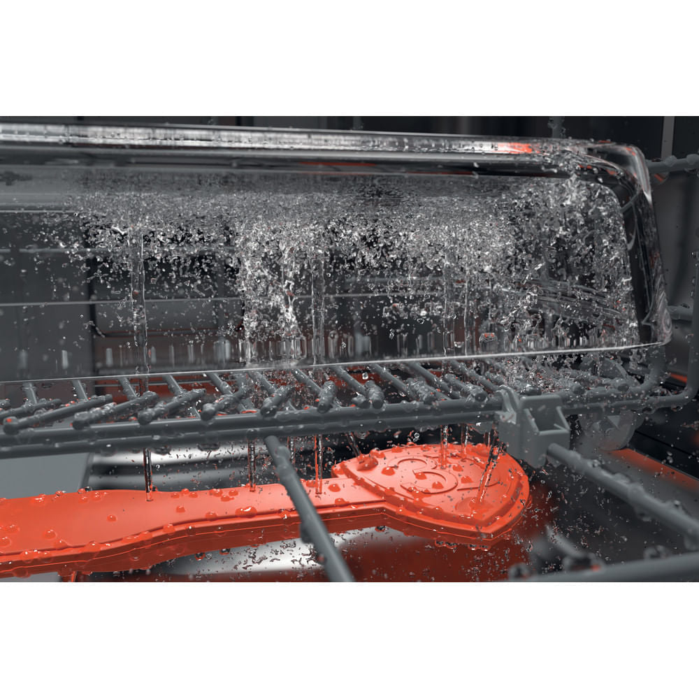 Lave-vaisselle tout encastrable HOTPOINT HI5030WEF - 14 couverts - Induction - L60cm - 43 dB - tiroir a couverts