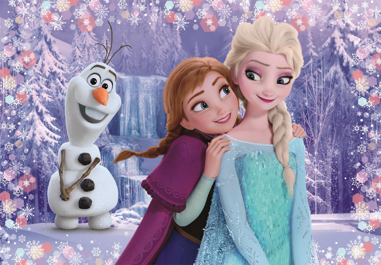 CLEMENTONI - 2x20 pieces - La Reine des Neiges 2