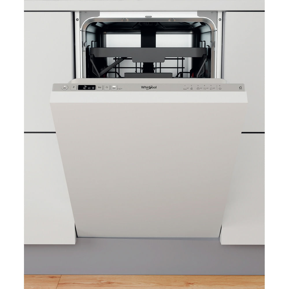 Lave-vaisselle tout encastrable WHIRLPOOL WSIC3M27C - 10 couverts - Induction - L45cm - 47dB