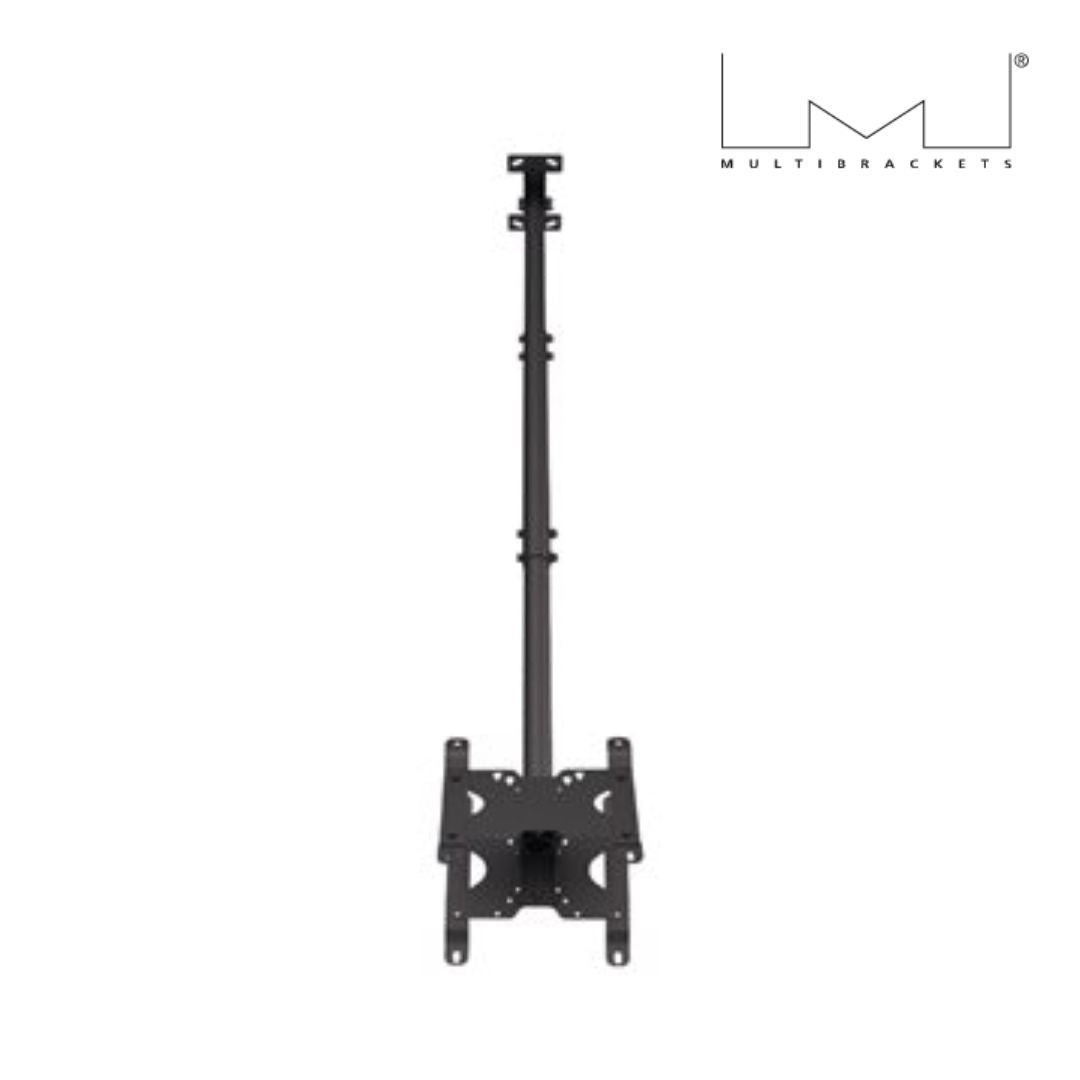 Support plafond dos à dos Noir MULTIBRACKETS pour moniteur 10 au 32 Capacité 1
