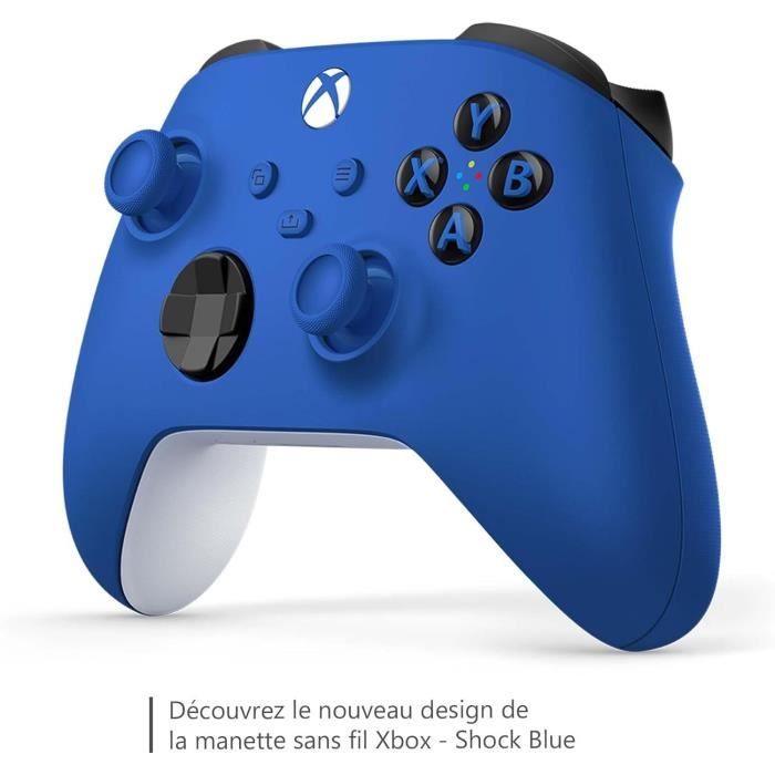Manette de jeu - Xbox - Sans fil - Bleu électrique