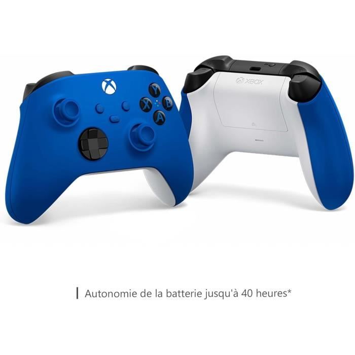 Manette de jeu - Xbox - Sans fil - Bleu électrique