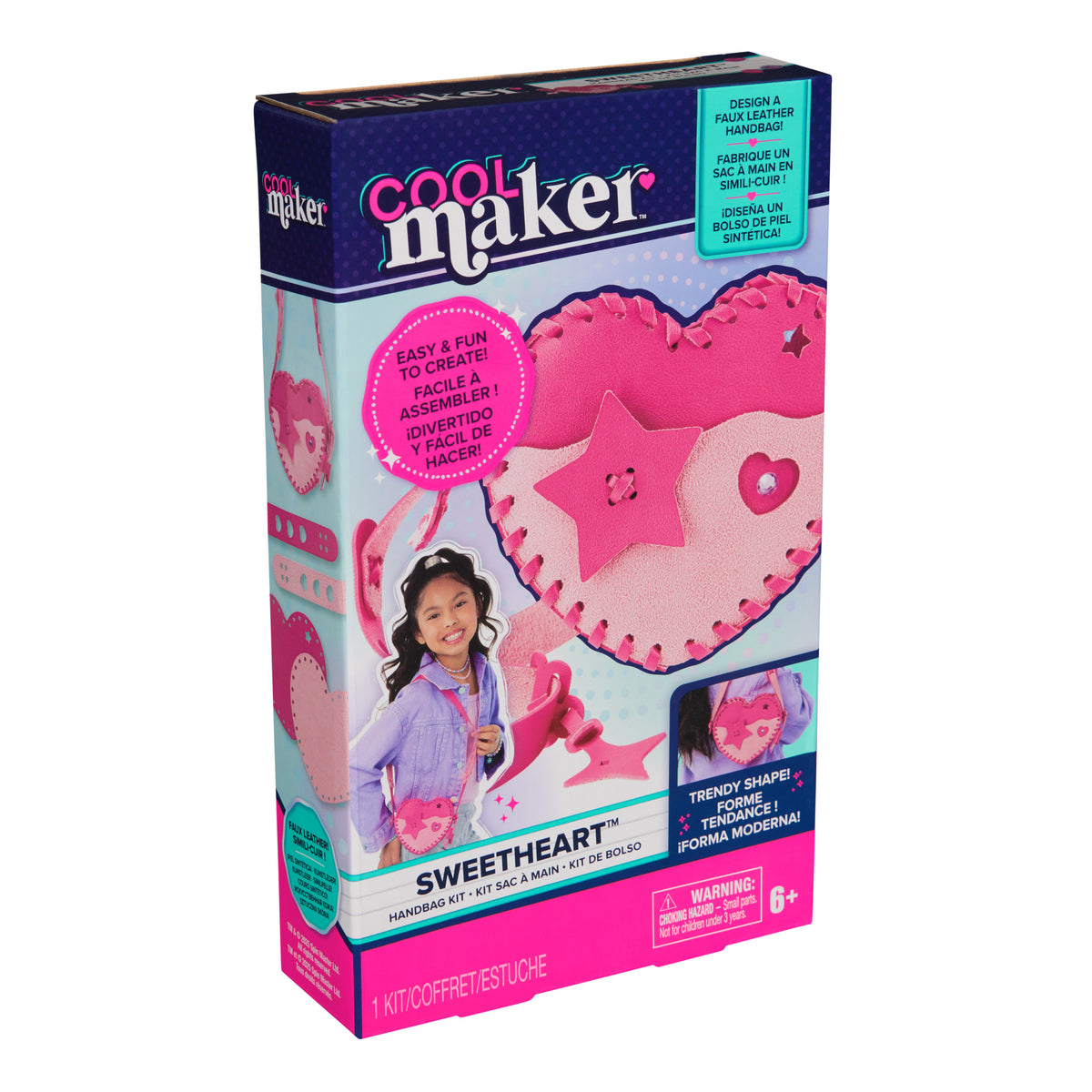 Cool Maker - Sac Sweetheart - Kit a fabriquer soi-meme - a partir de 6 ans - Spin Master