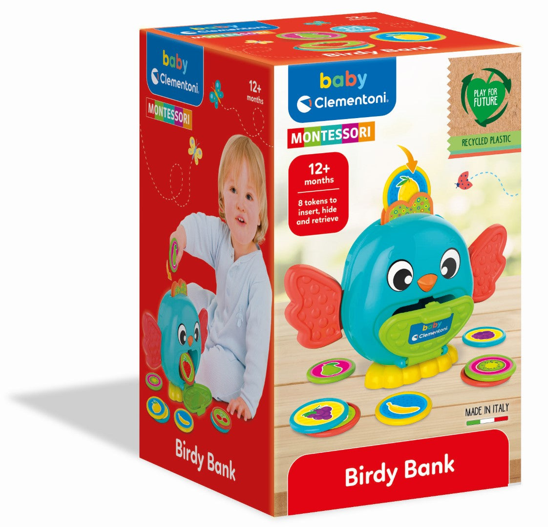 L'oiseau tirelire Montessori CLEMENTONI