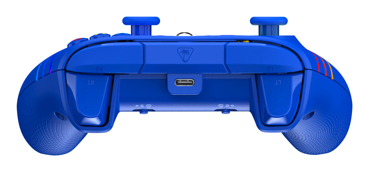 Manette de jeu - Xbox Series X|S, Xbox One et PC - Afterglow Wave - RGB - Filaire - Bleu - TURTLE BEACH
