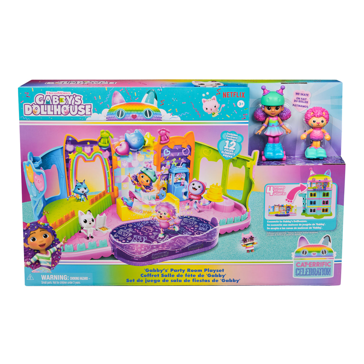 SPIN MASTER PLAYSET ROLLER DISCO Gabby et la Maison Magique