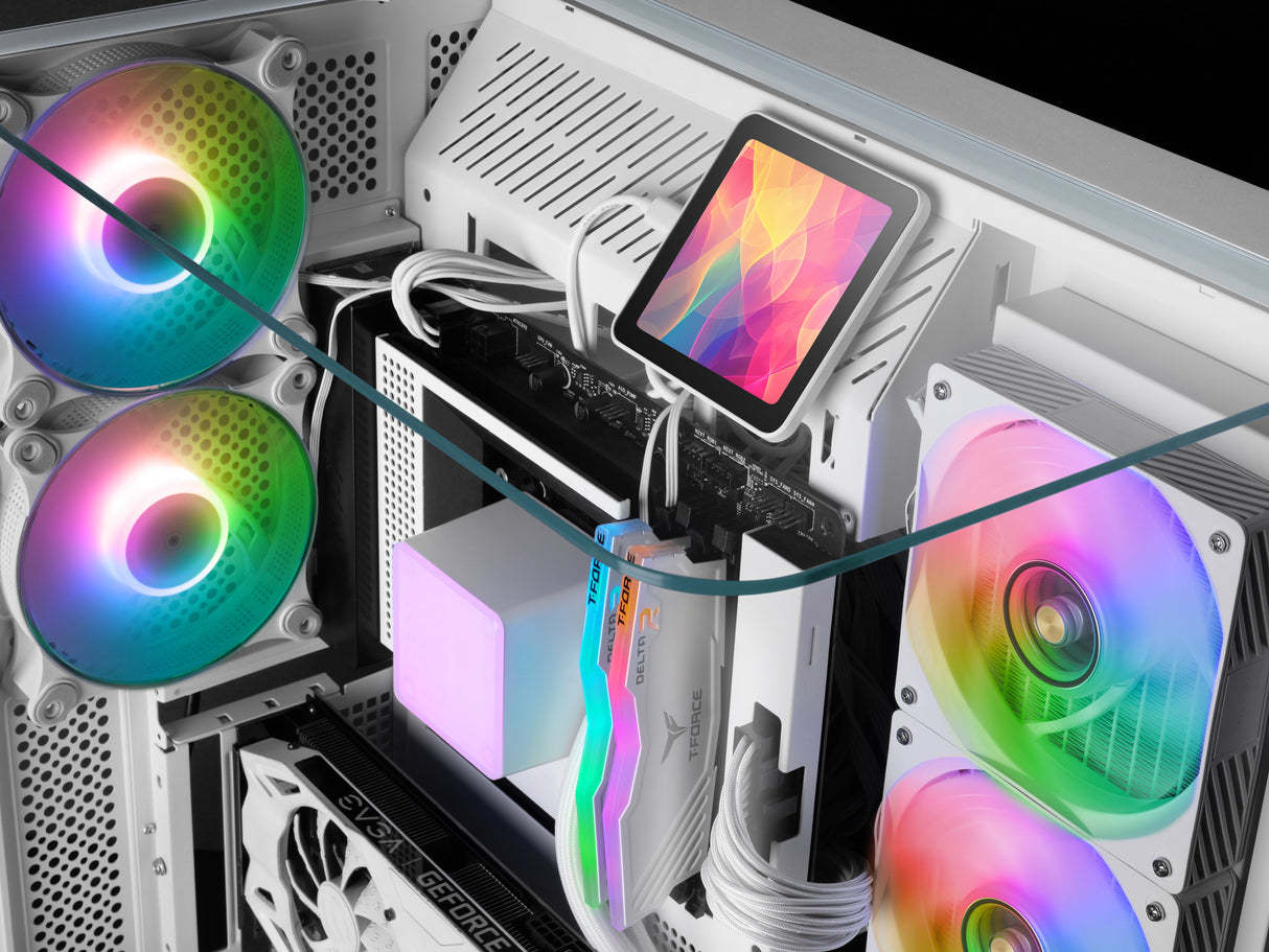 Kit Watercooling AIO Mars Gaming ML-Vision Pro RGB - 240mm (Blanc)