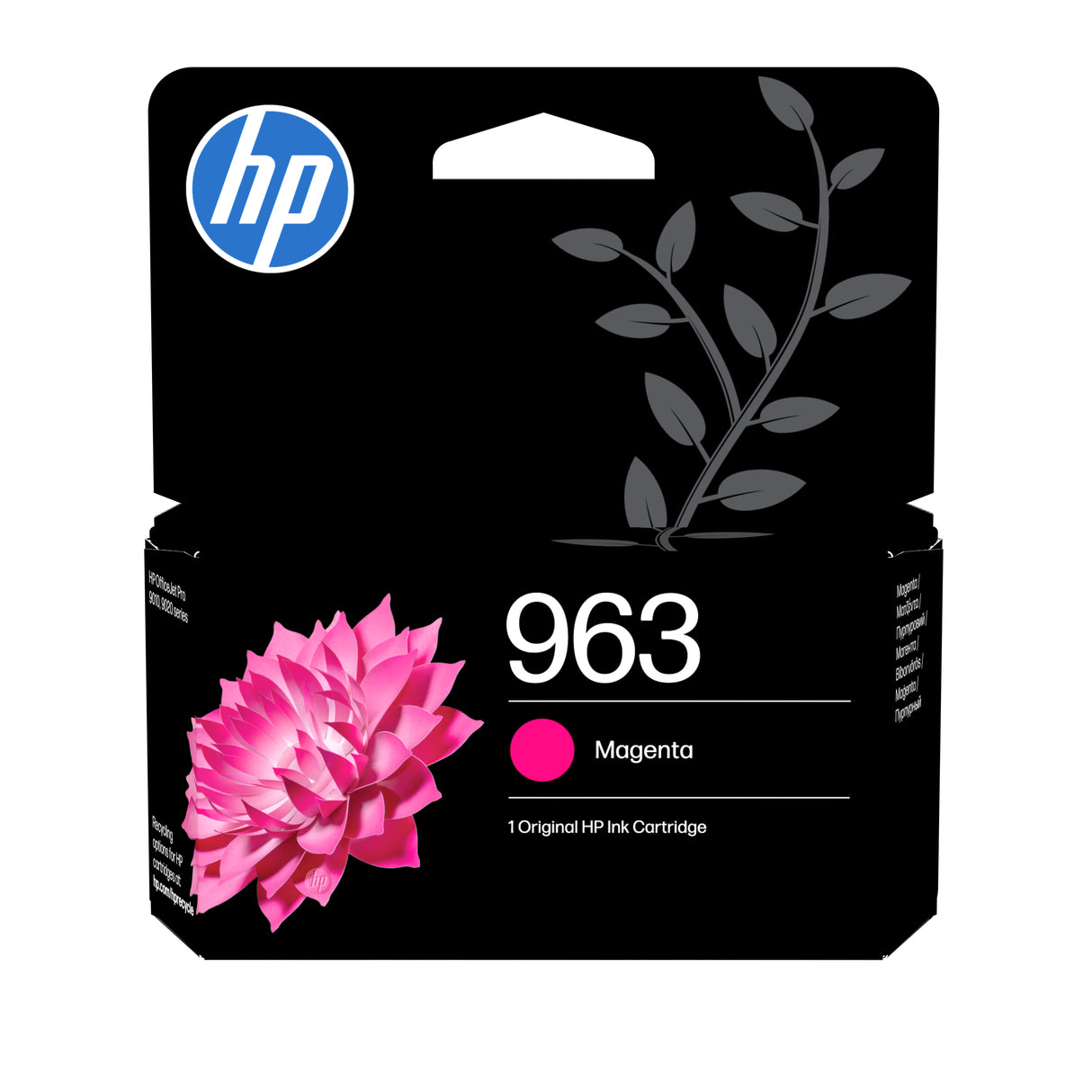 HP 963 Cartouche d'encre magenta authentique (3JA24AE) pour HP OfficeJet Pro 9010 / 9020 series