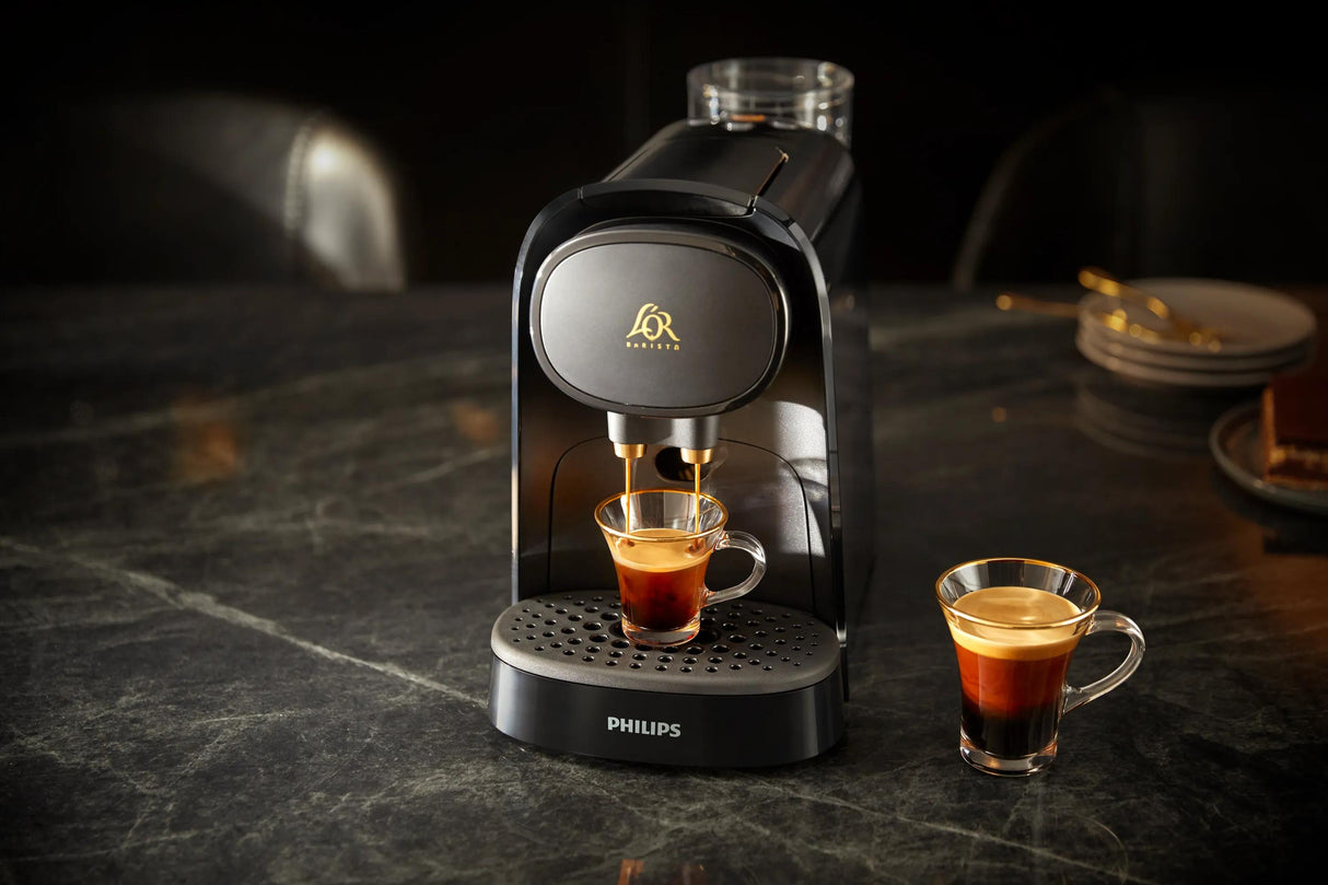 Cafetiere a capsules - PHILIPS - L'OR BARISTA - LM8012/00 - Original - Creme