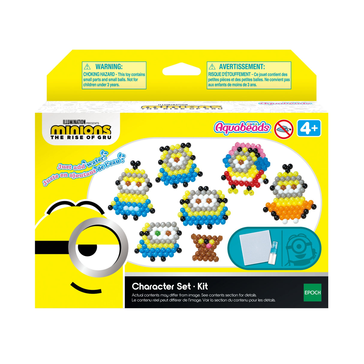 Le kit Les minions 2 : Il était une fois Gru - Aquabeads - 31605