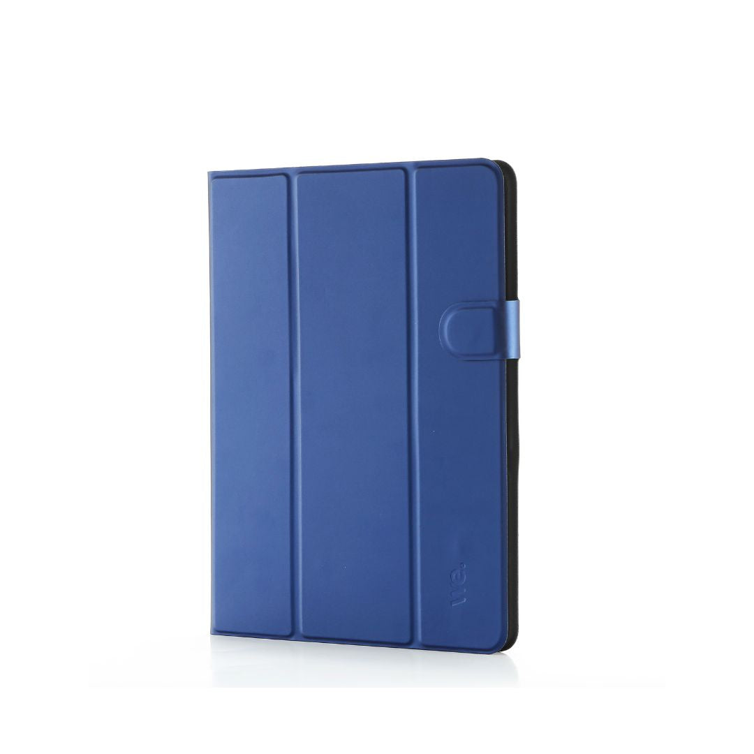 WE tui universel Bleu Nuit pour tablettes 9/11 Toucher doux Système de crochet