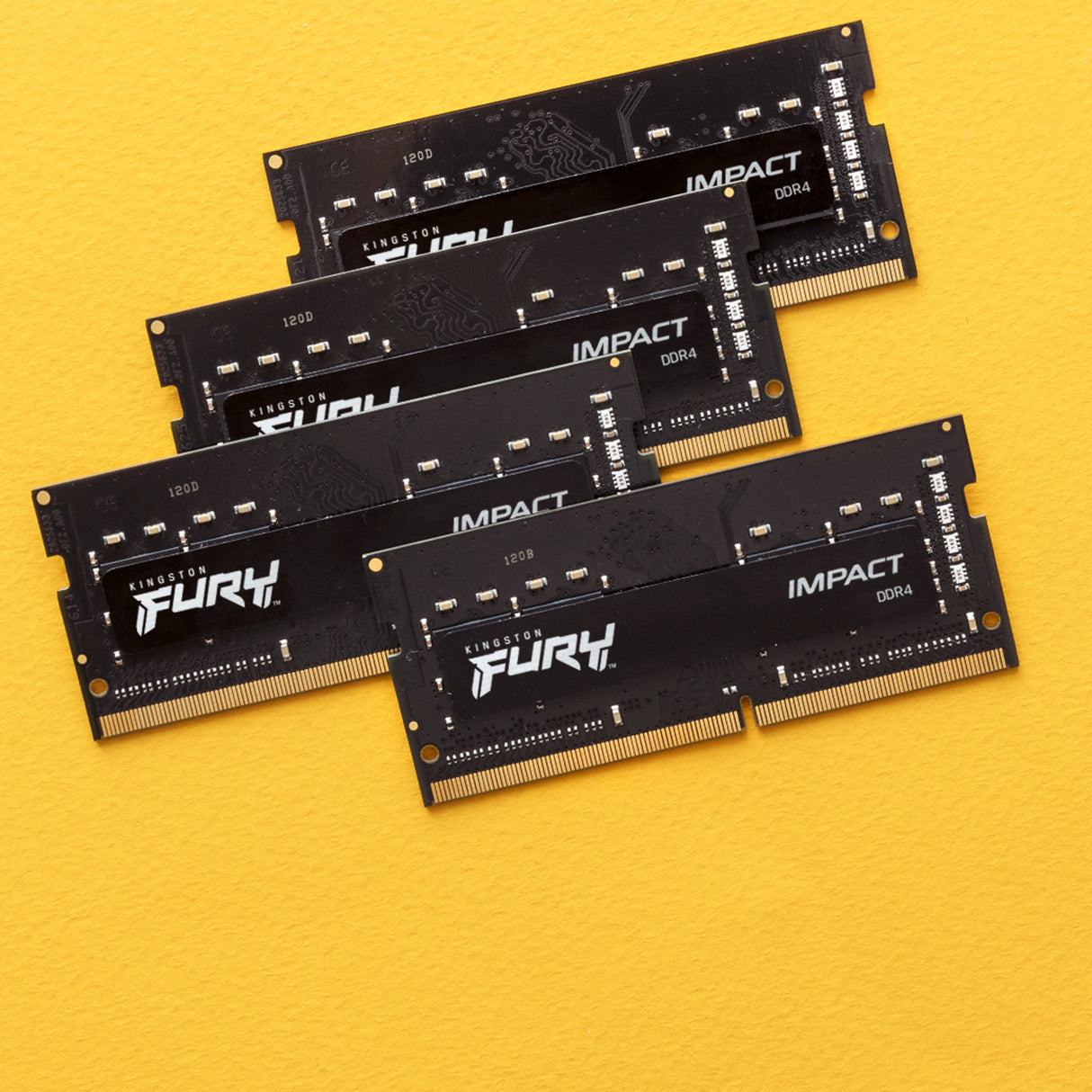 Barrette mémoire 8Go SODIMM DDR4 Kingston Fury Impact 3200Mhz (Noir)