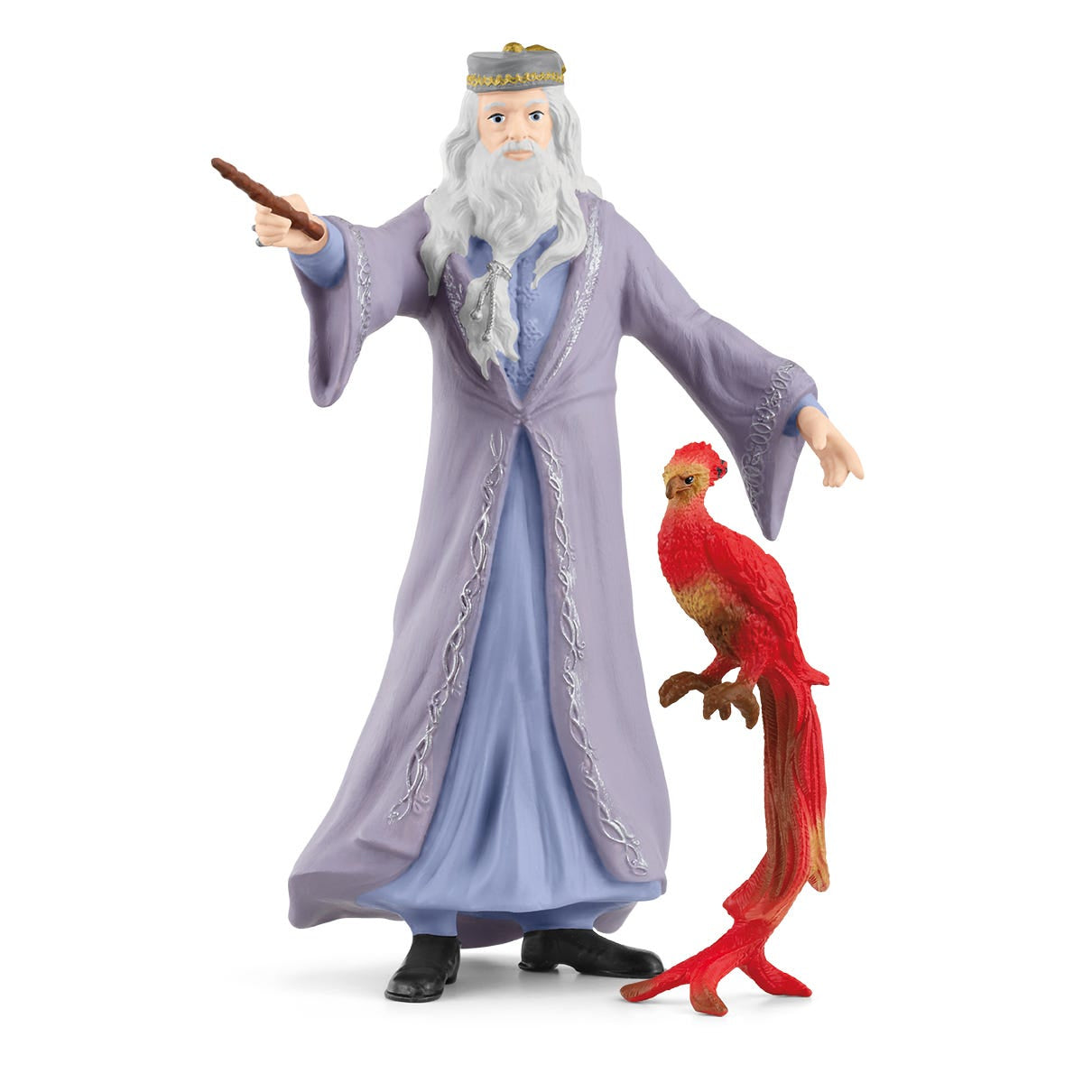 Figurine Dumbledore et Fumseck, Harry Potter, pour enfants des 6 ans, Schleich 42637 Harry Potter, Univers WIZARDING WORLD