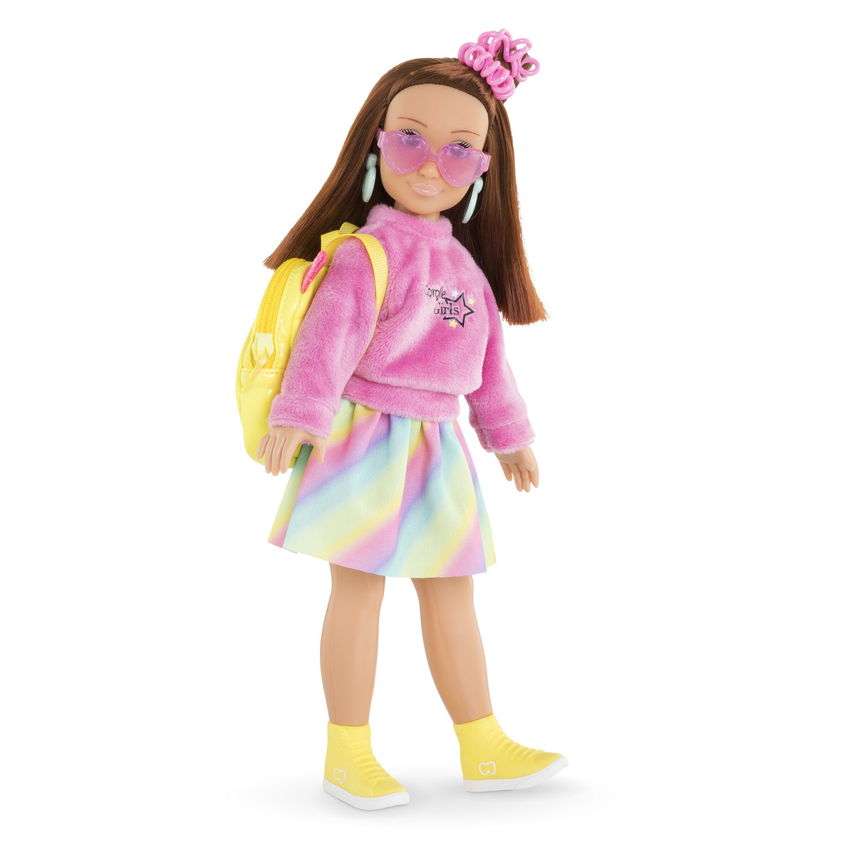 Accessoires poupée - COROLLE - Dressing fluo - Pour poupée mannequin 28 cm - 7 accessoires - Des 4 ans