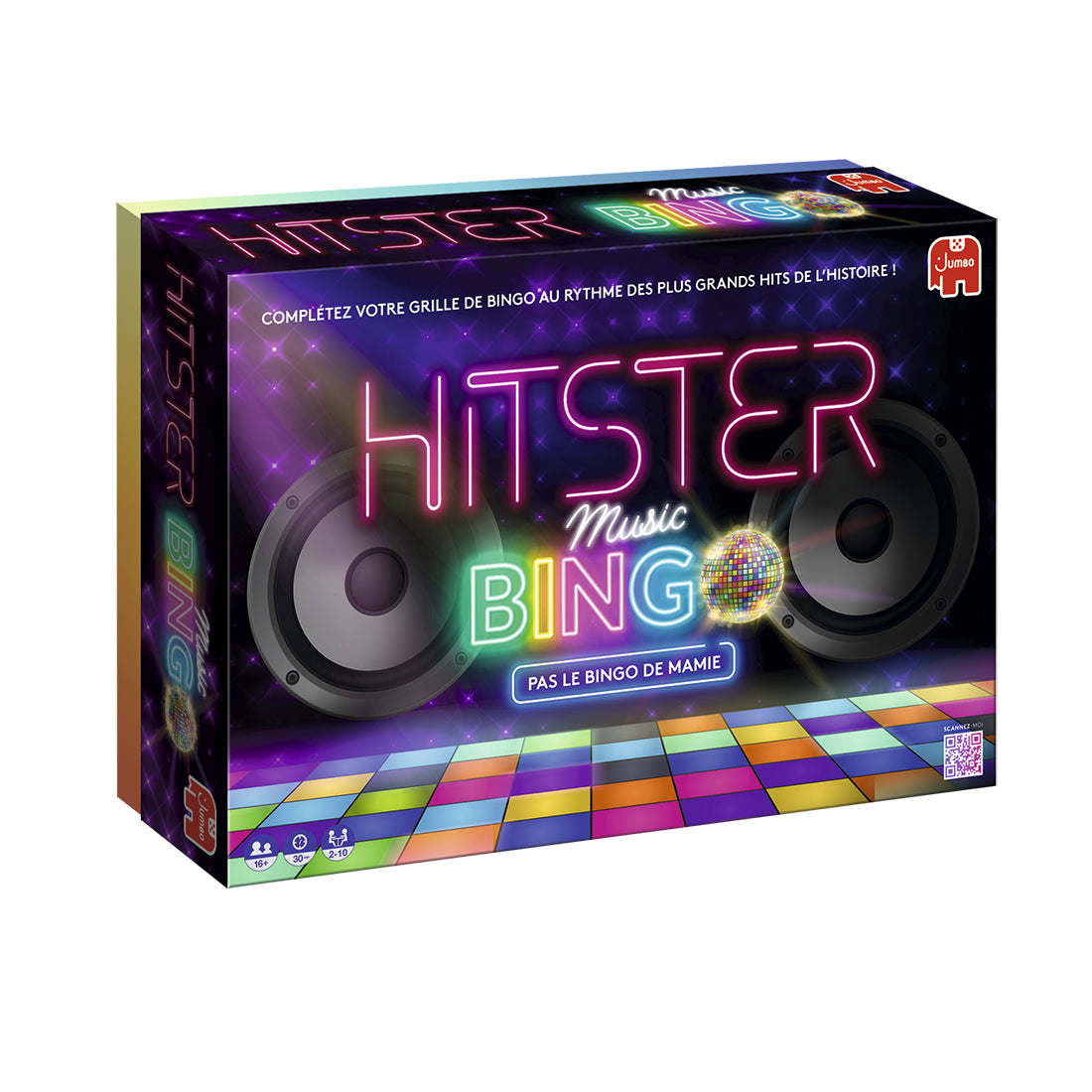 Hitster Bingo - Jeu de société - DUJARDIN - Revivez 100 ans de hits musicaux