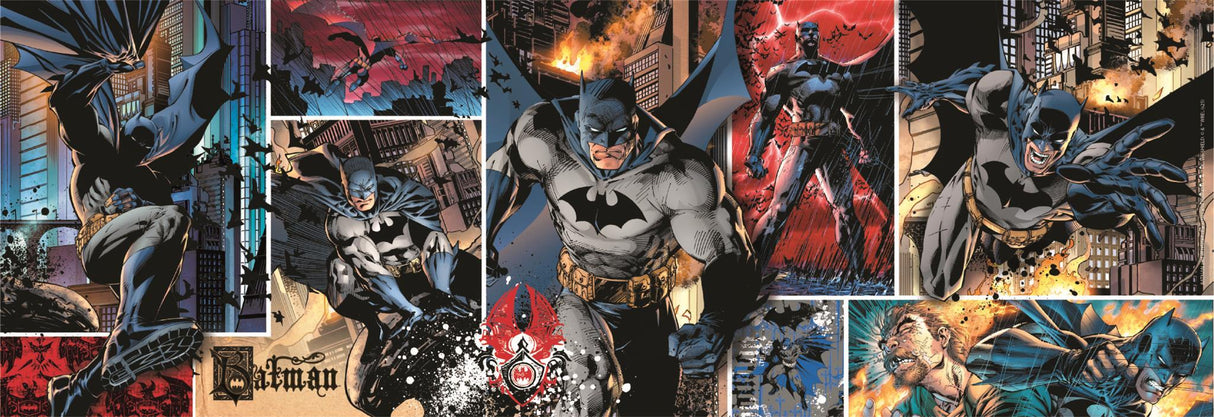 CLEMENTONI - Compact 1000 pieces Panorama - Batman