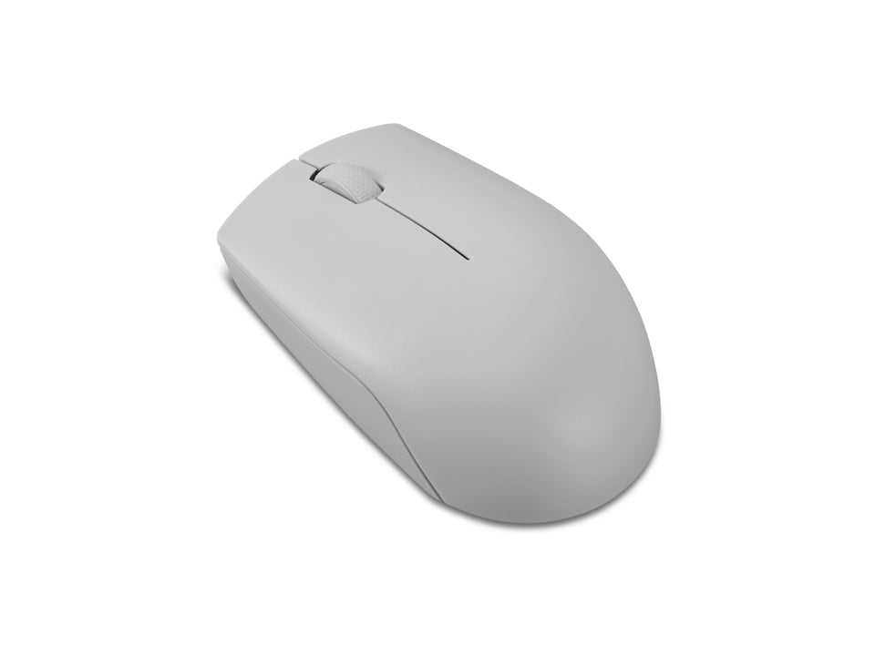 Souris sans fil LENOVO 300 - Compacte - Autonomie longue durée - Gris