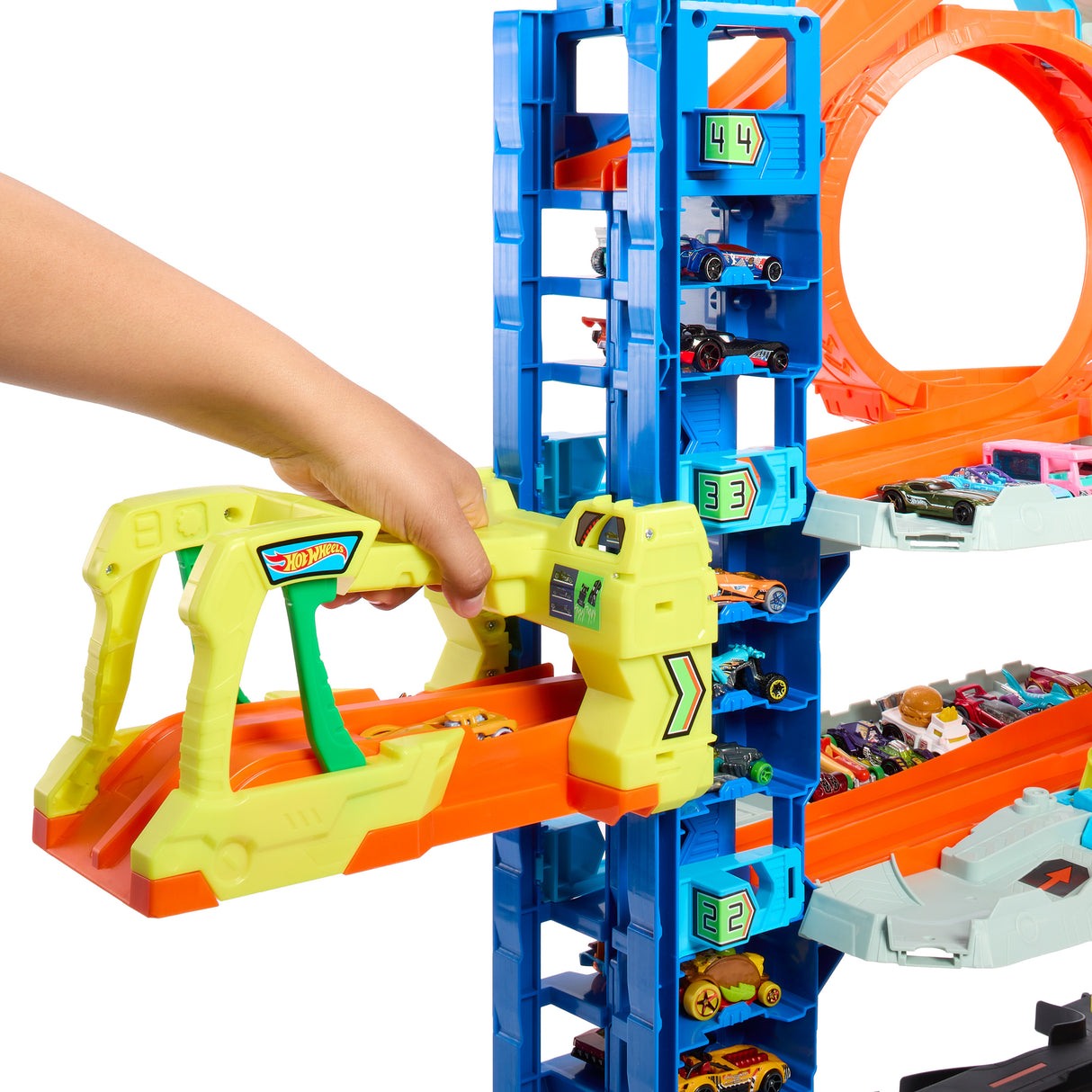 Hot Wheels City-Garage Ultime-Coffret avec 2 voitures incluses HKX48
