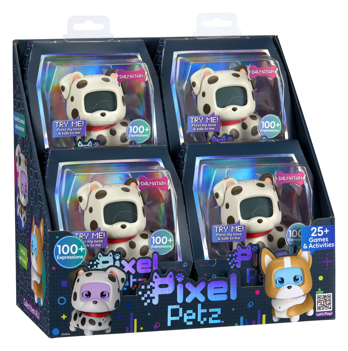 Pixel Petz - Animal virtuel et interactif - Dalmatian - Jeux et activités - Plus de 100 réactions - Des 4ans