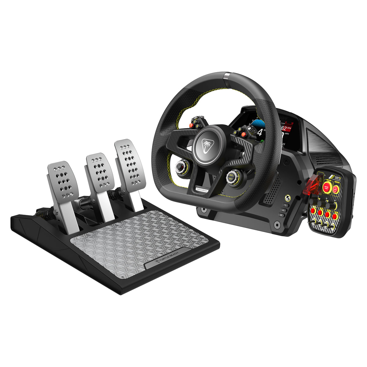 Systeme universel de volant et pédales - TURTLE BEACH - TBS-0726-05 - VelocityOne™ Race - XB et PC - Noir