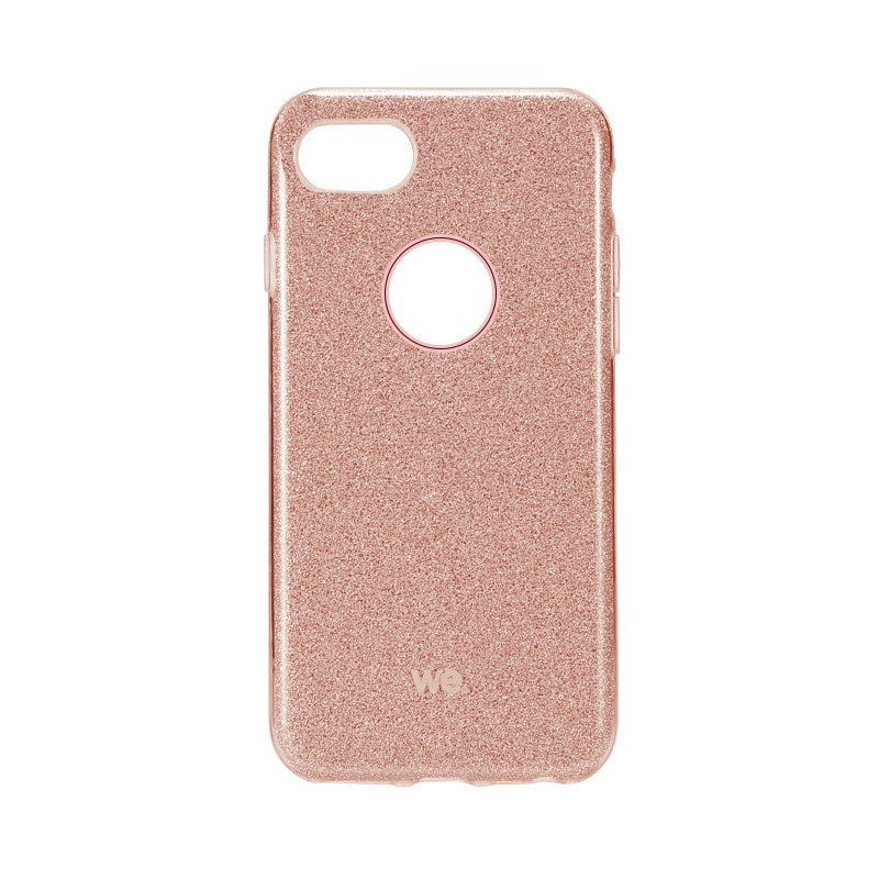 We coque de protection PAILLETTES APPLE IPHONE 6 / 6S / 7 / 8 / SE 2020 Rose