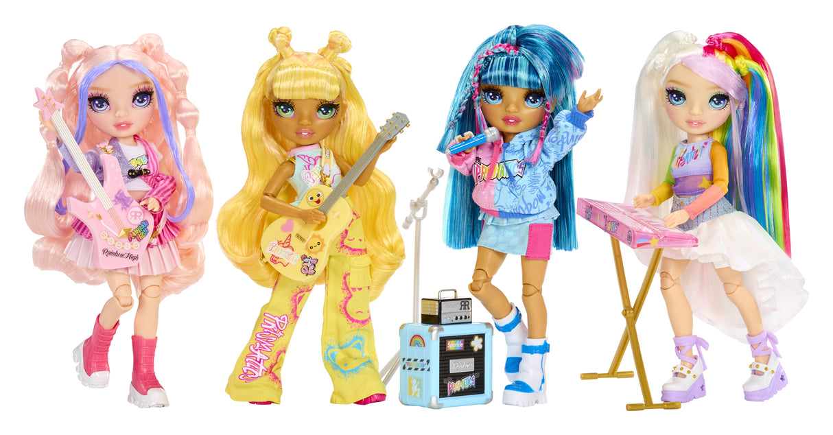 Rainbow High Jr High Rockband Fashion Dolls -Amaya