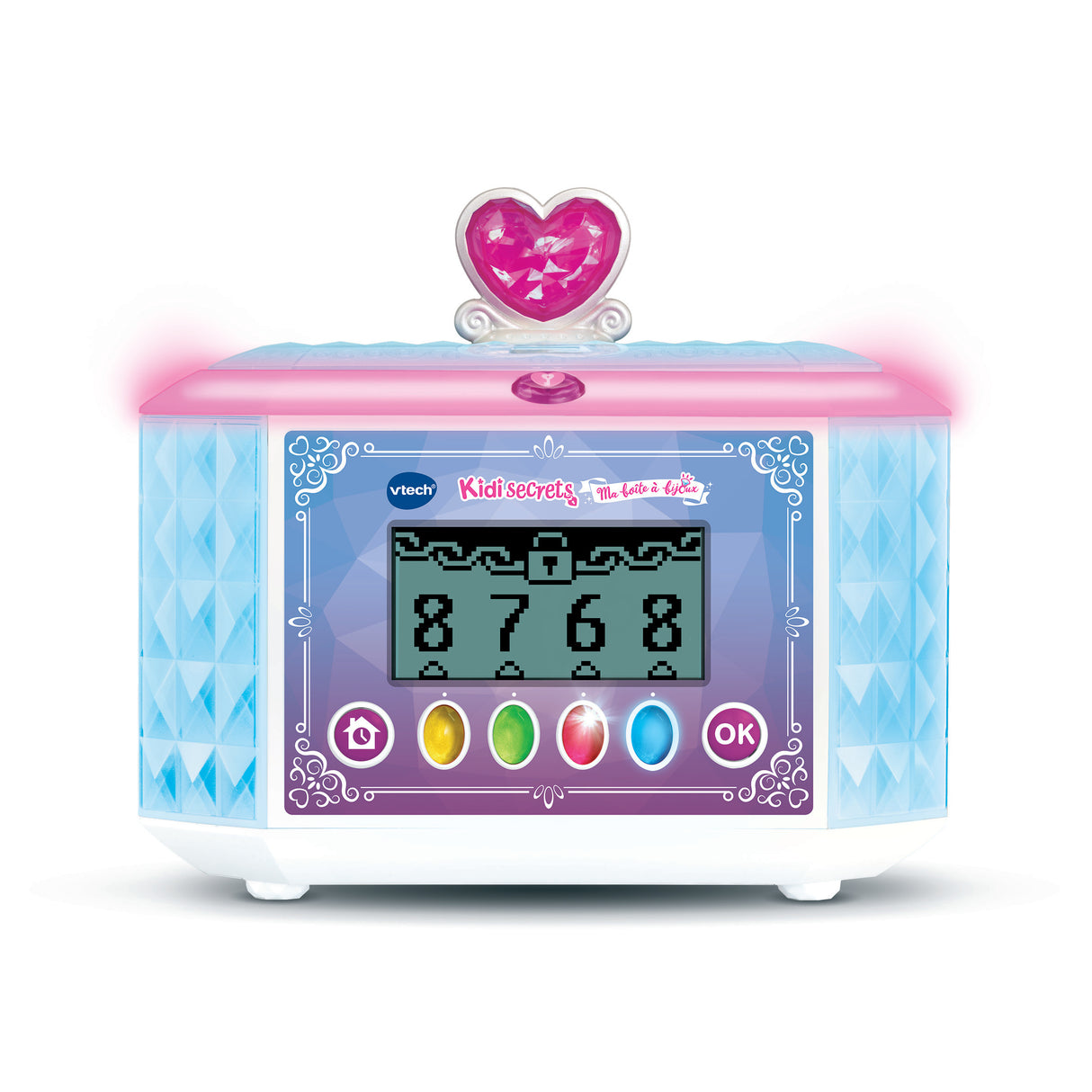 Boîte a Bijoux - VTECH - Kidisecrets - Multicolore - Écran Rétroéclairé - 4 ans et plus