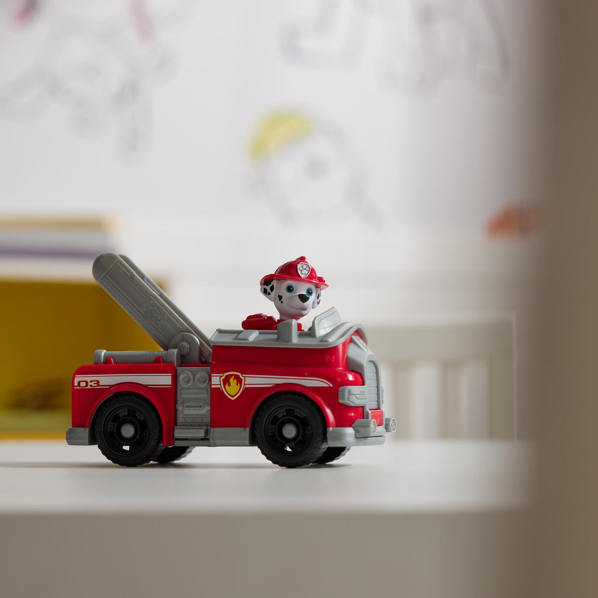 SPIN MASTER VEHICULE + FIGURINE MARCUS La Pat' Patrouille