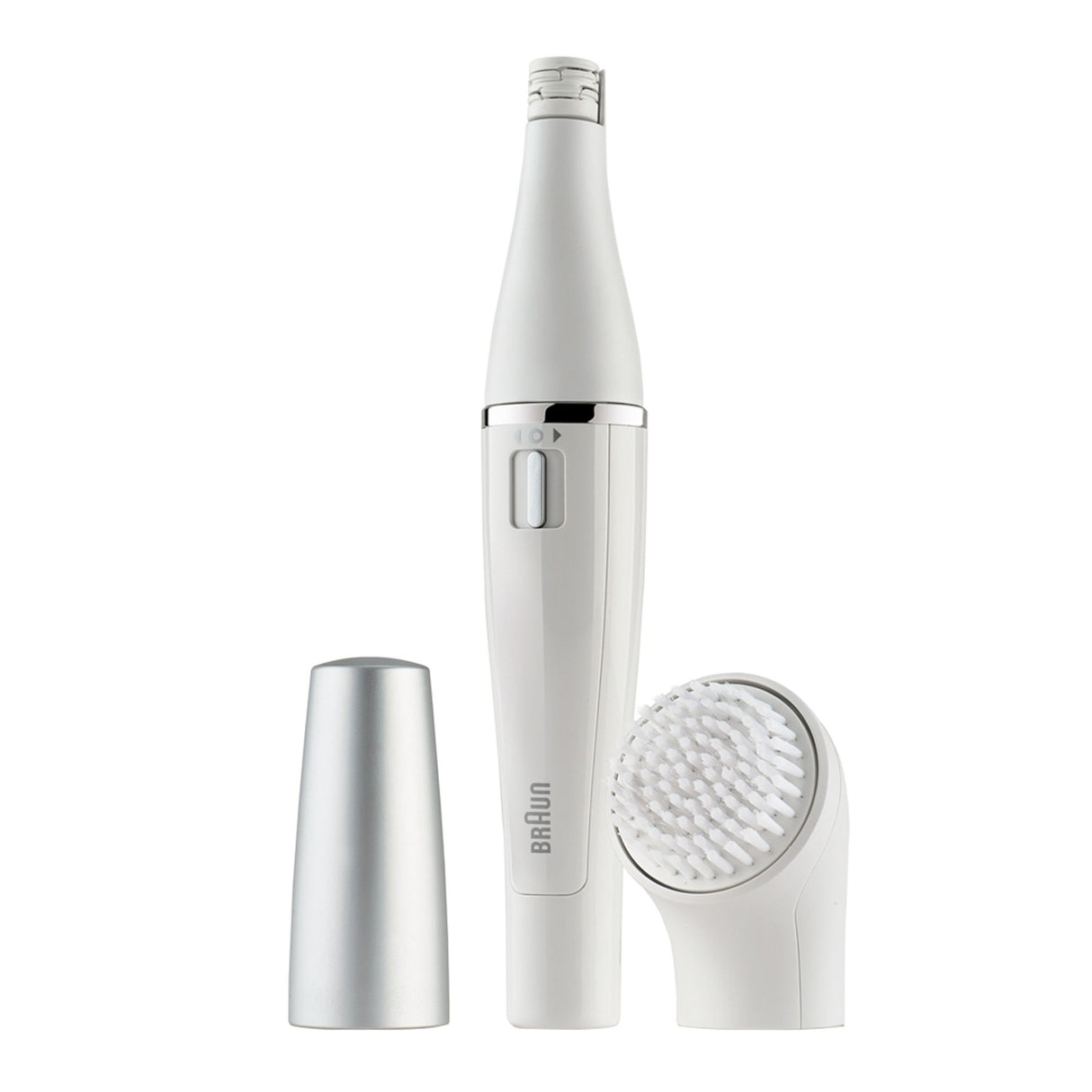 Braun FaceSpa 810 Épilateur Électrique Femme Visage et Épilation, Brosse Nettoyante, Pour Épilation et Nettoyage Du Visage