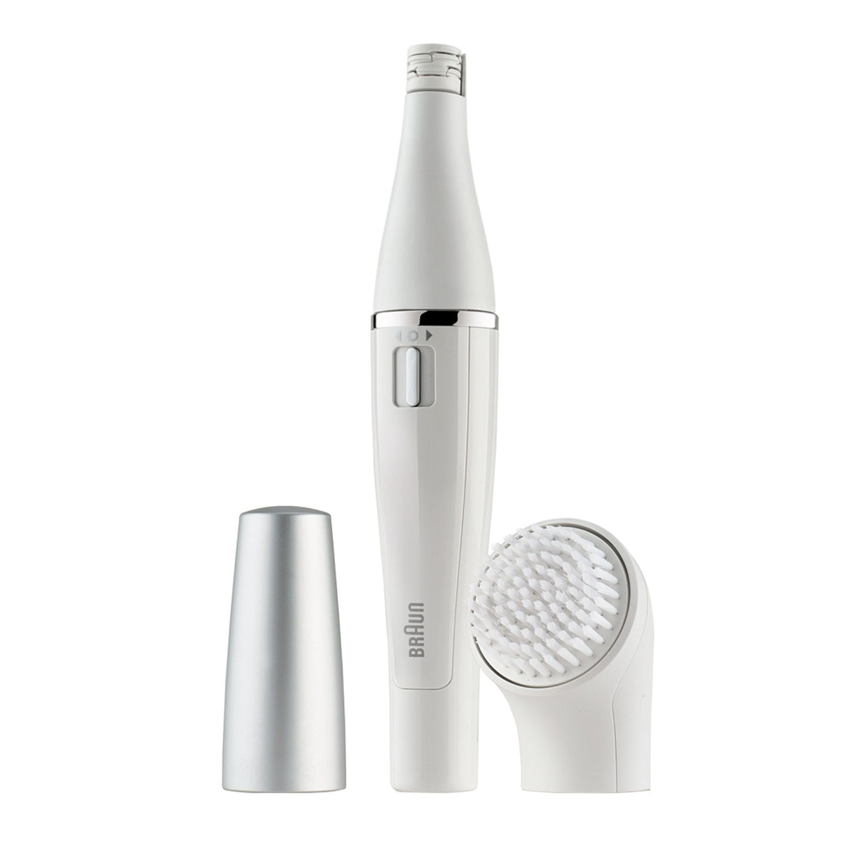 Braun FaceSpa 810 Épilateur Électrique Femme Visage et Épilation, Brosse Nettoyante, Pour Épilation et Nettoyage Du Visage