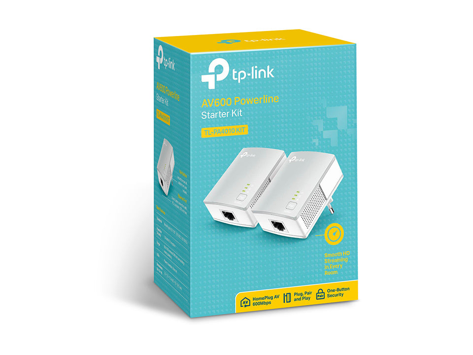Kit 2x Mini Adaptateur CPL TP-Link TL-PA4010KIT AV 600 Mbits