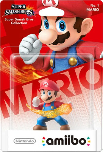 Figurine Amiibo - Mario N°1 • Collection Super Smash Bros.