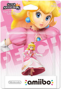Figurine Amiibo - Peach N°2 • Collection Super Smash Bros.