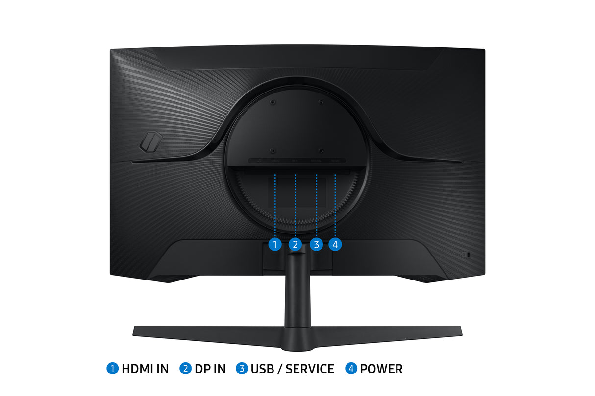 Ecran incurvé 27" Samsung Odyssey G5 G55C Quad HD 165Hz (Noir)
