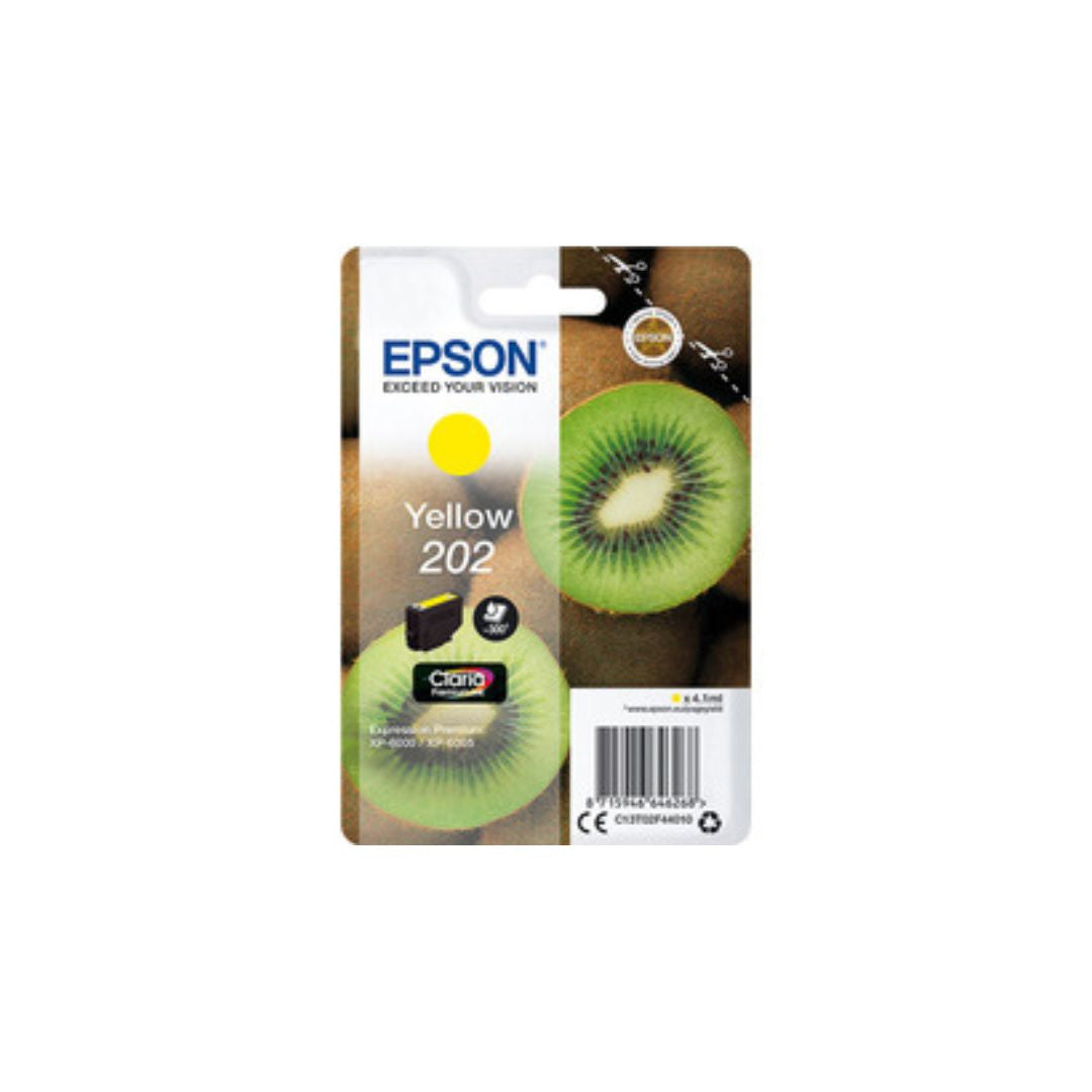 EPSON Cartouche Kiwi 202 Encre Claria Premium Jaune 4,1ml