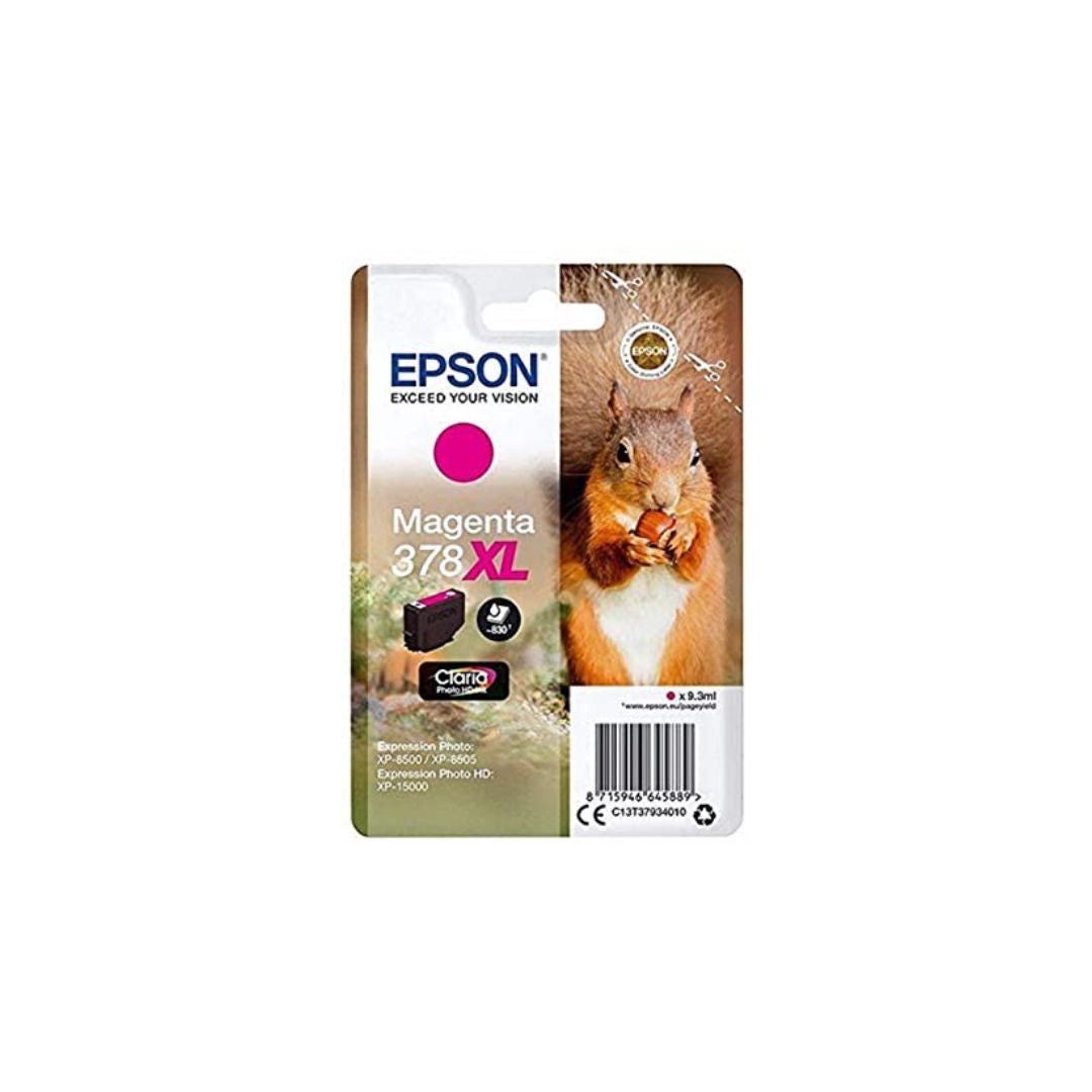 EPSON Cartouche Ecureuil 378XL Encre Claria Photo Magenta 9,3ml