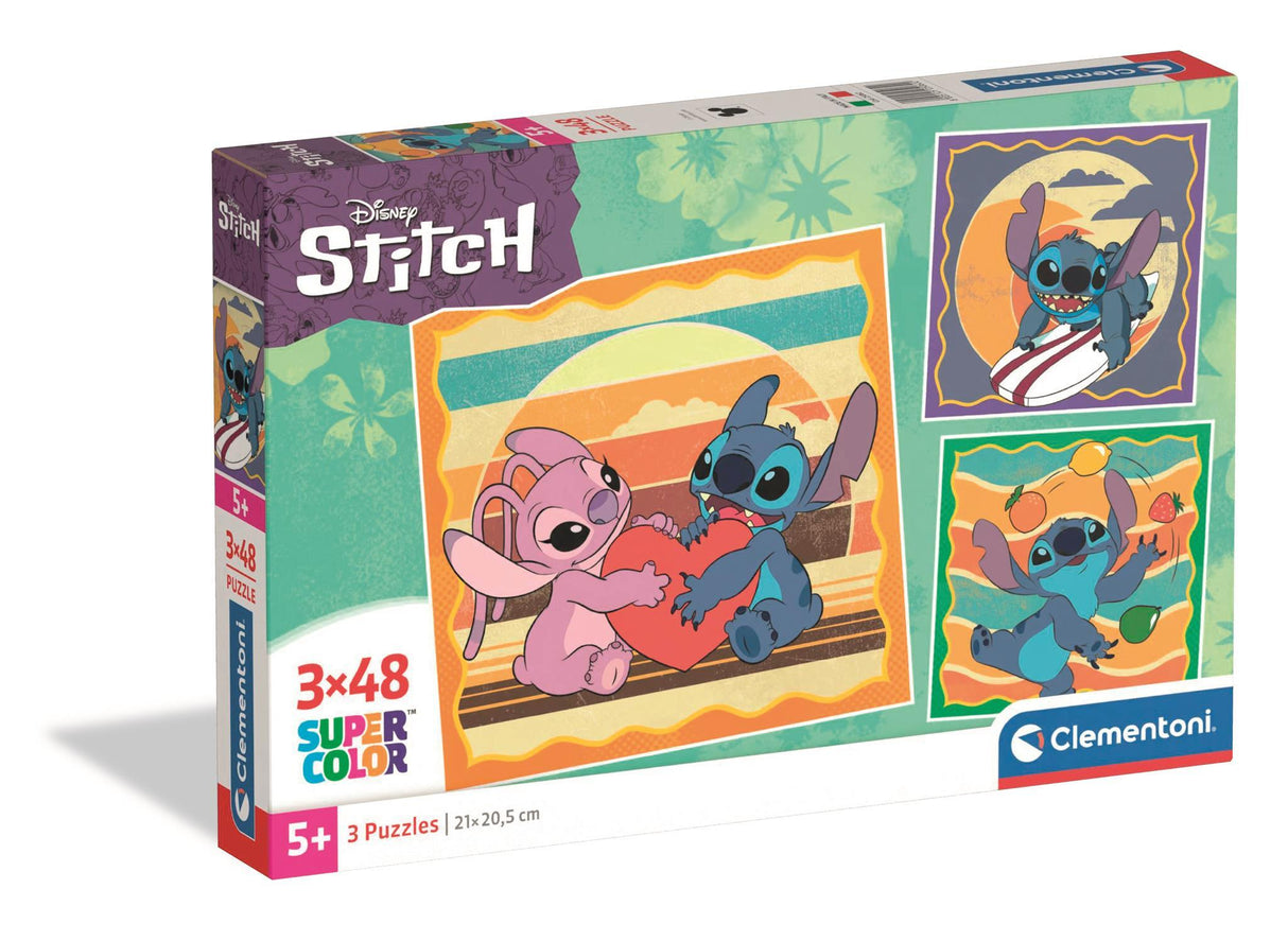 CLEMENTONI - 3x48 pieces - Stitch