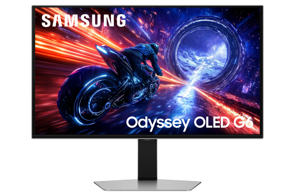 Ecran PC Gamer - SAMSUNG - 27'' - QHD - 500Hz - Dalle QD-OLED - 0,03 ms - Ajustable en hauteur - ODYSSEY OLED G6 - G60SF