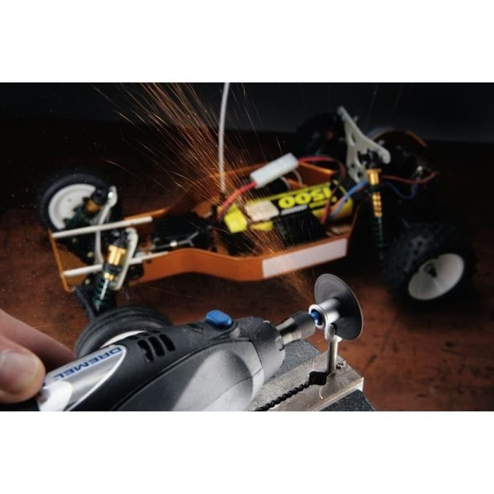 Kit de démarrage DREMEL SC406 - Adaptateur EZ SpeedClic et 2 disques a tronçonner les métaux Ř 38mm