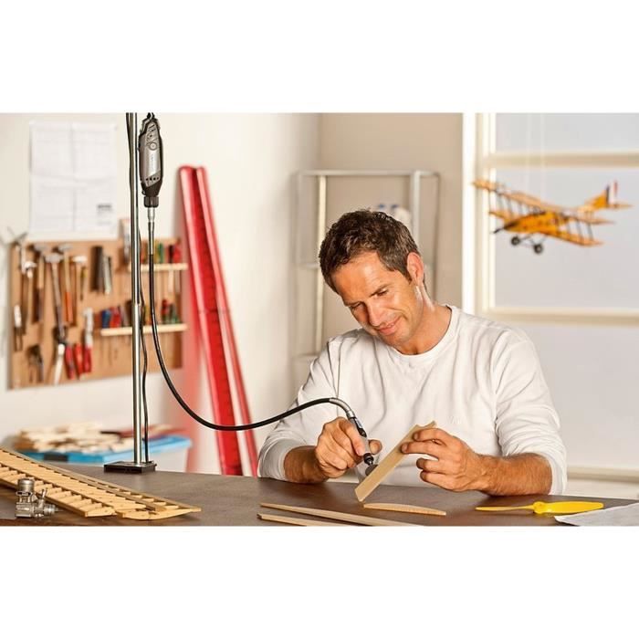 Disques de Ponçage DREMEL S411 EZ SpeedClic - Lot de 6 (Grain 60, Ø 30mm)