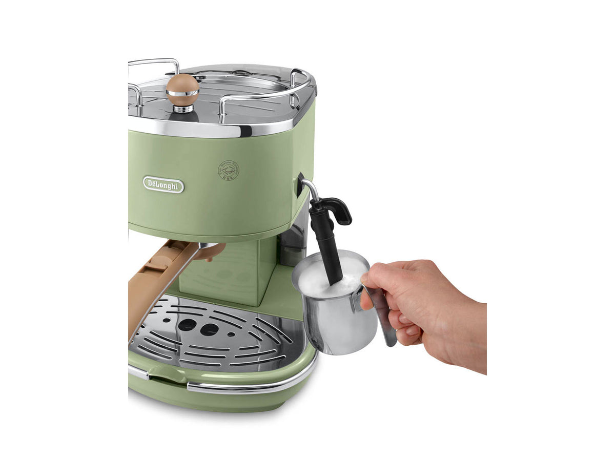 Machine expresso manuelle - De'Longhi - Icona Vintage - ECOV310.GR - Vert