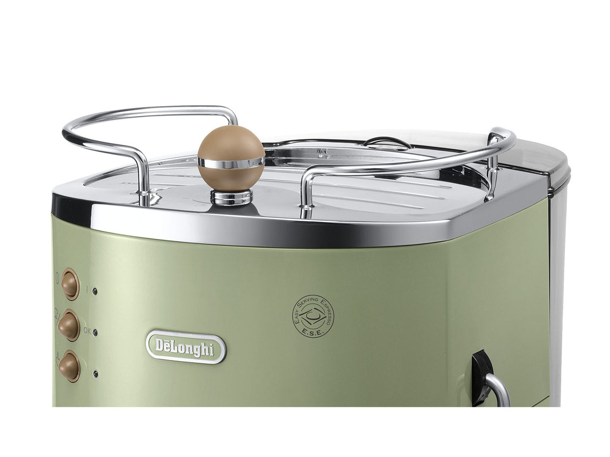 Machine expresso manuelle - De'Longhi - Icona Vintage - ECOV310.GR - Vert