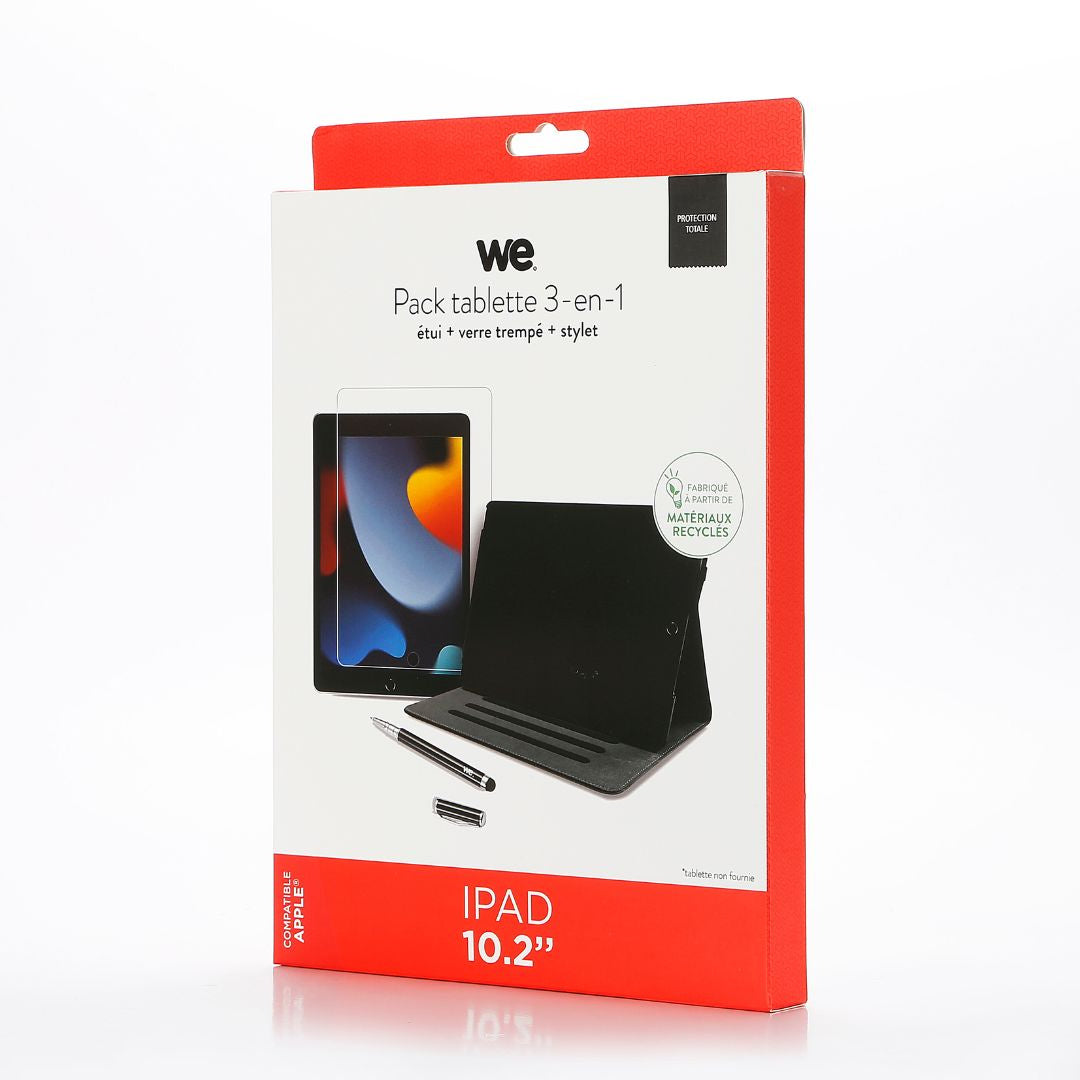 WE Bundle avec étui protection tab/film protection écran/stylet - Compatible iPa