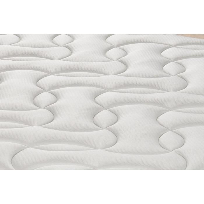 Matelas 140 x 190 SIMMONS - Hauteur 26 cm - Ressorts ensachés - Suspension FullSpring - No Flip - Fabriqué en France - R-SW3