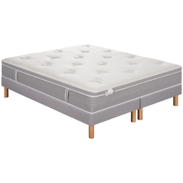 SIMMONS - Ensemble Duo Matelas Ressorts ensachés + Sommiers 2x80x200 cm - RSW5