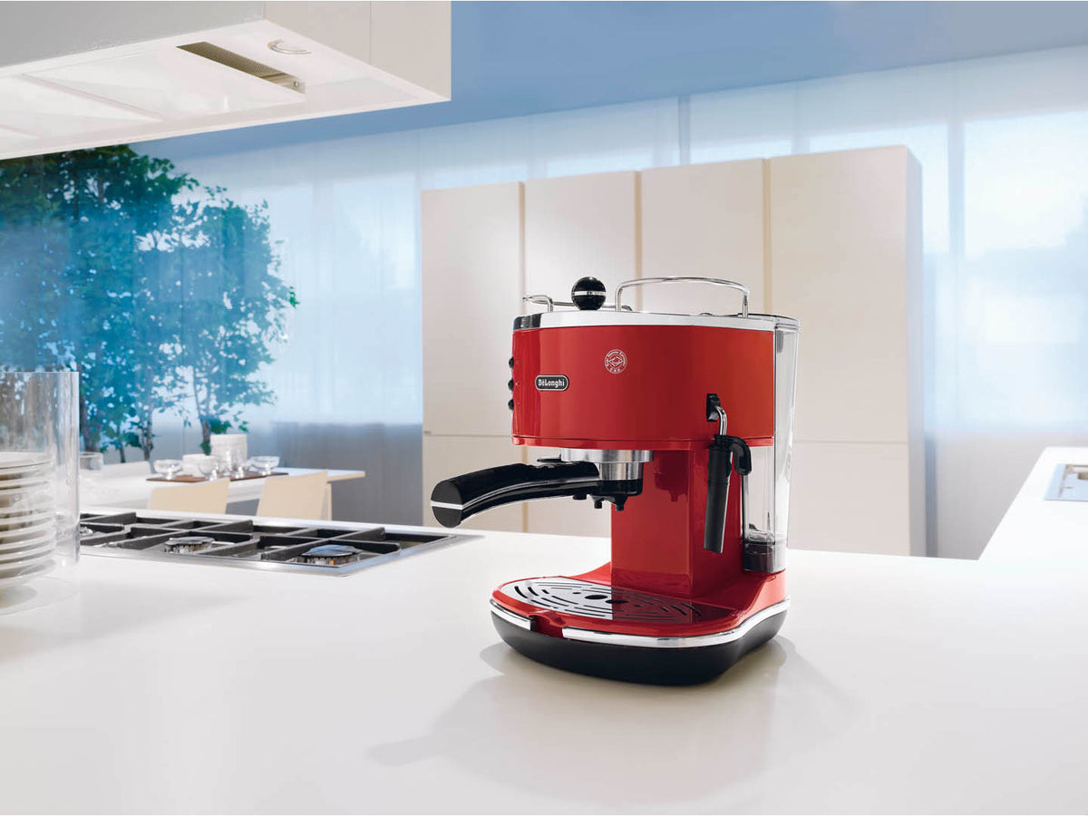 Machine expresso manuelle - De'Longhi - Icona - ECO311.R - Rouge