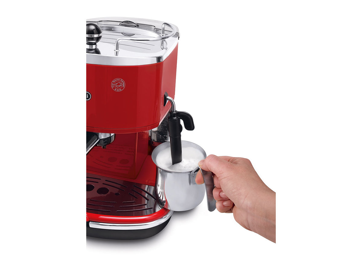 Machine expresso manuelle - De'Longhi - Icona - ECO311.R - Rouge